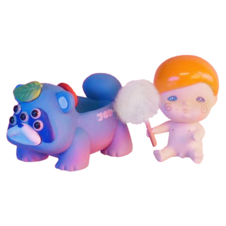 Botchan & Nuki Cart (with Cotton Ball) by Chang