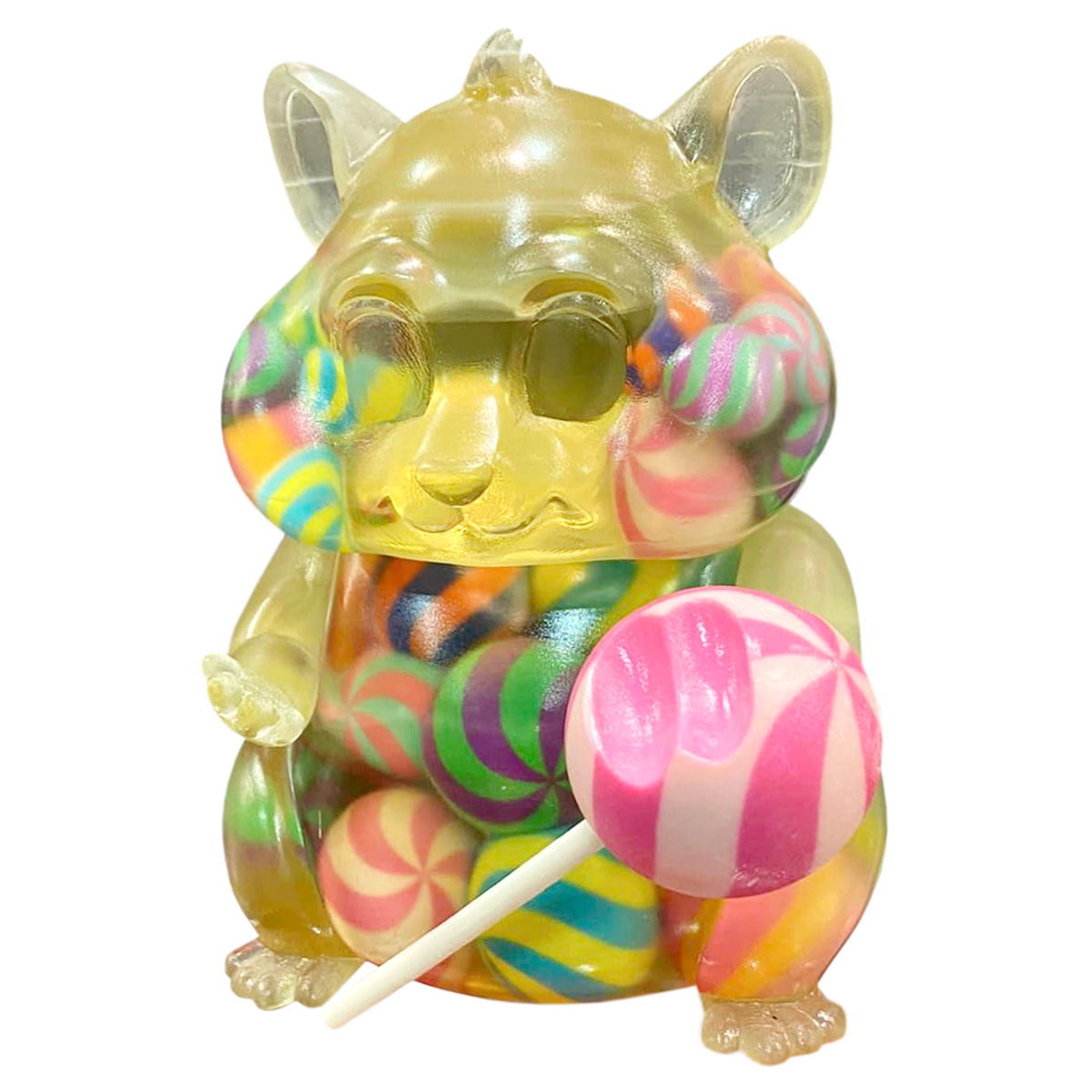 Hungry Hamster Clear Candy