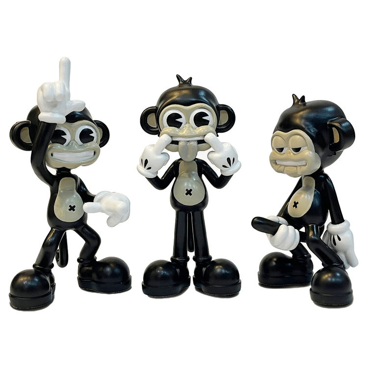 Crazy Monkeys - Monkeying Around OG Mono Set by Labmonkeys (Lee Aller)