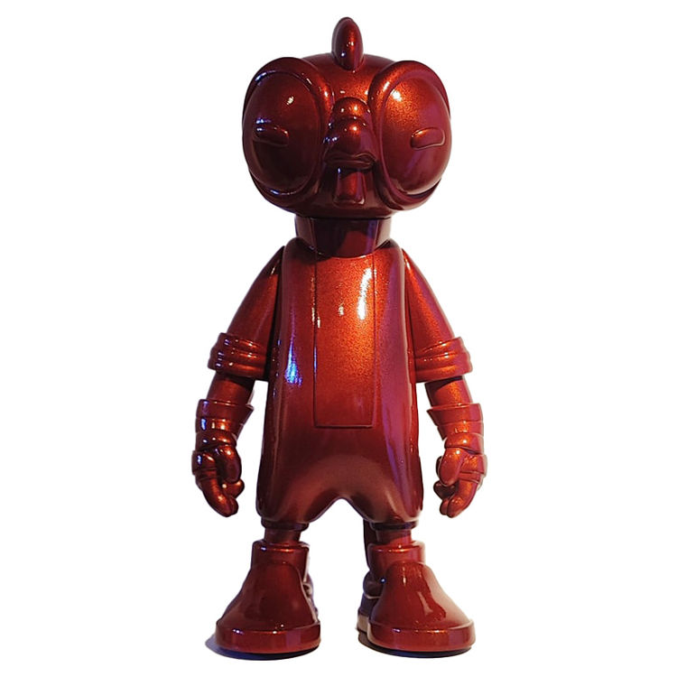 Buck Chrome Red by Creon Chkn Head