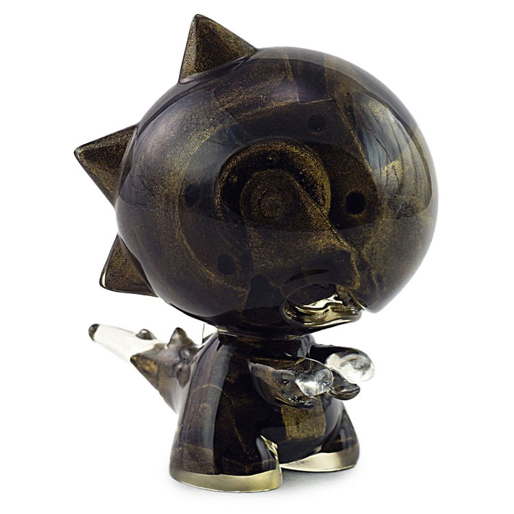 Aged Brass Double Cast RaaarBot by Dynamite Rex