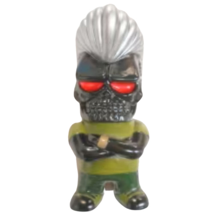 Black Moss Green Skull Johnny by Skull Toys (Takeuchi Yu)