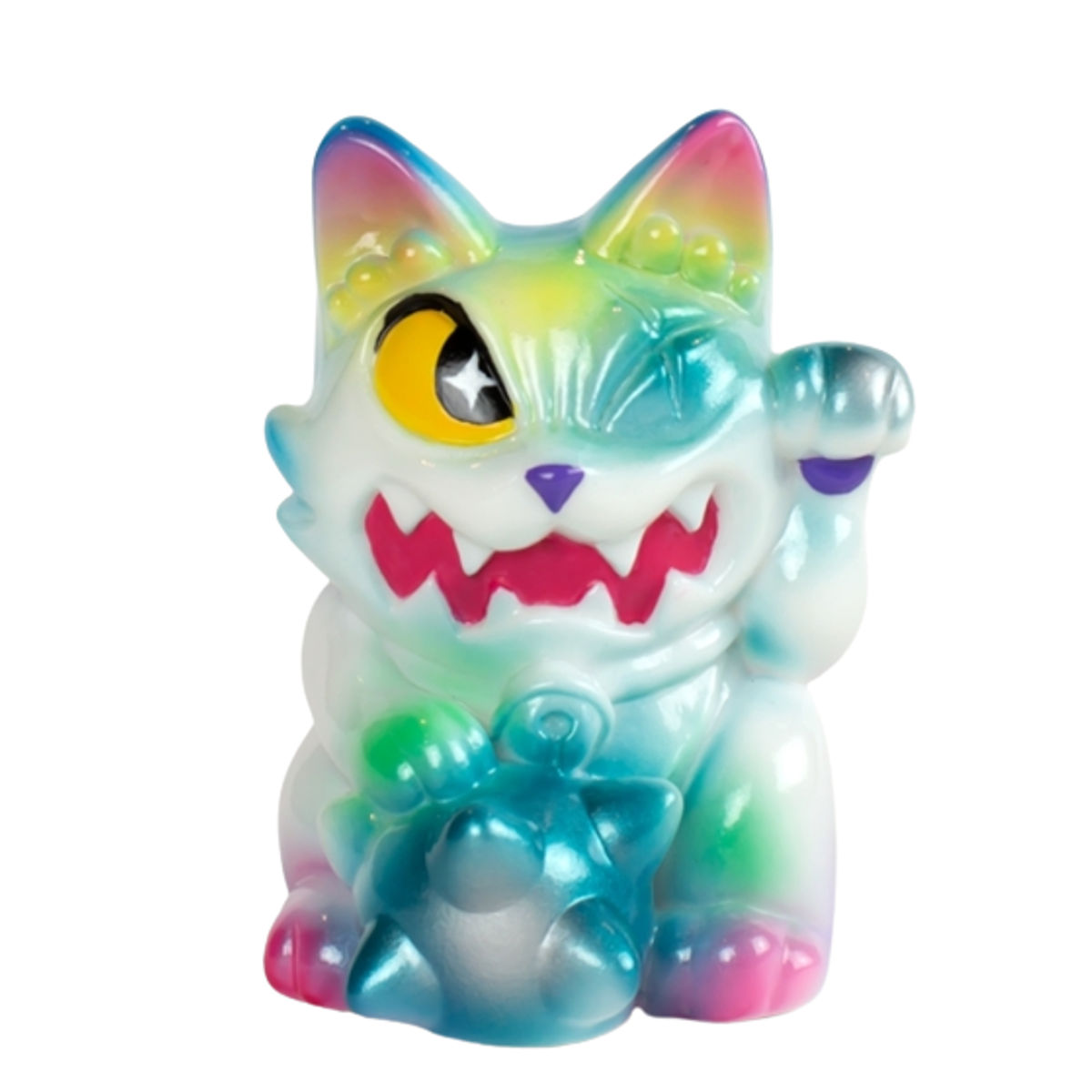 Crazy Colorful Maneki Wananeko