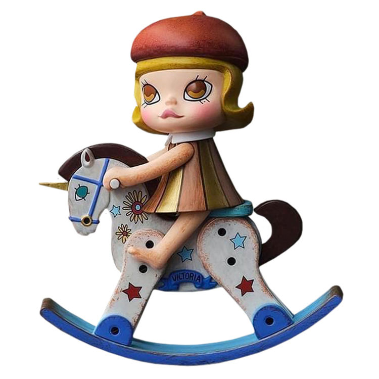 Molly & Unicorn Golden Childhood by Kenny Wong