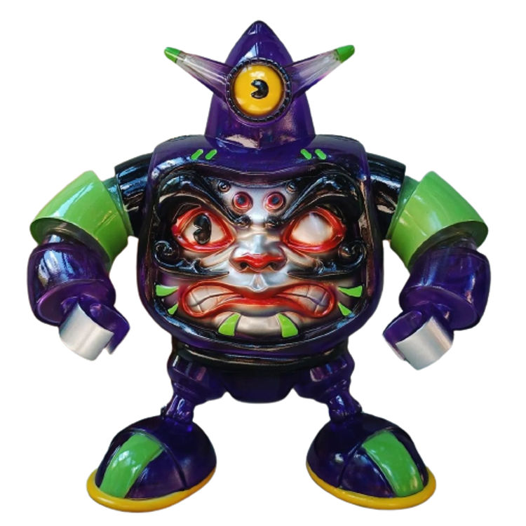 EVA01 Colorway Darumabot by Joe Serpico