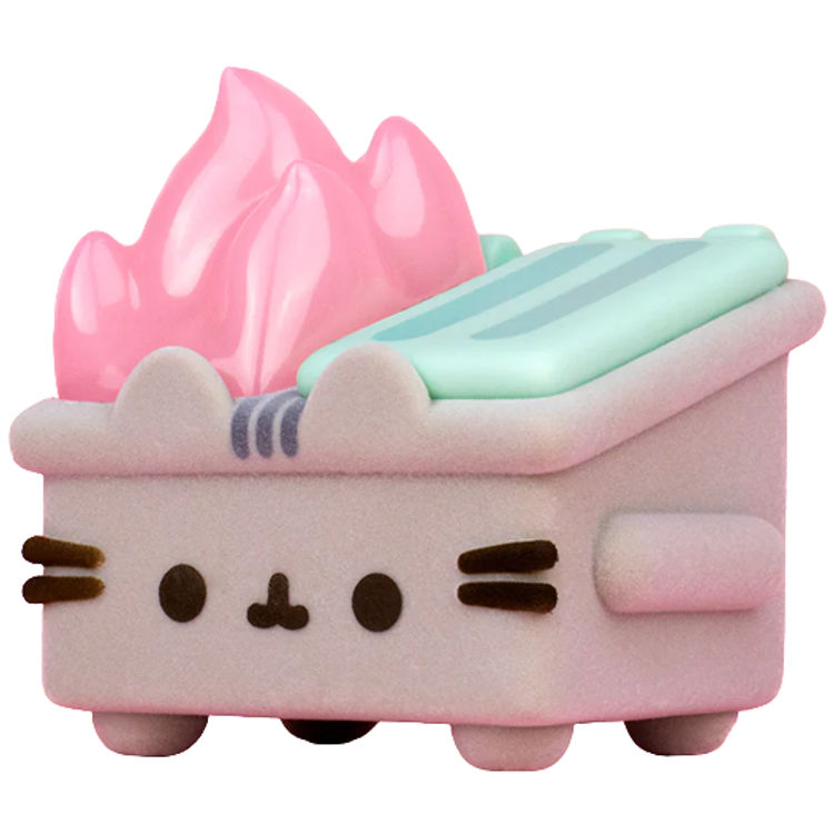 Pusheen Dumpster Fire by Andrew Duff