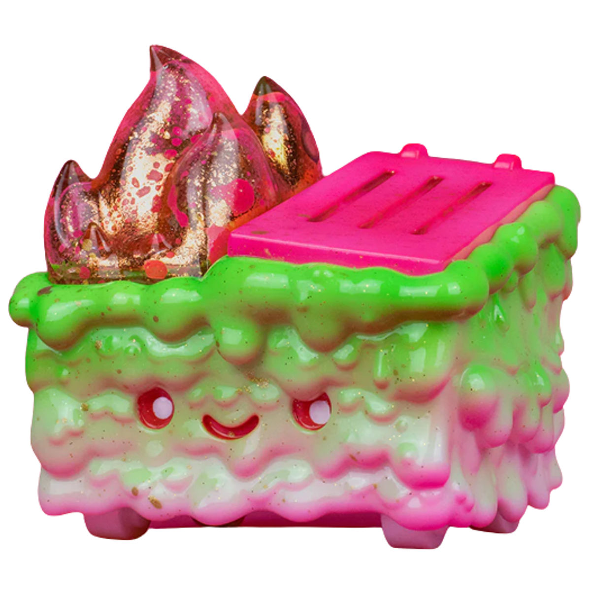 Melted Dumpster Fire