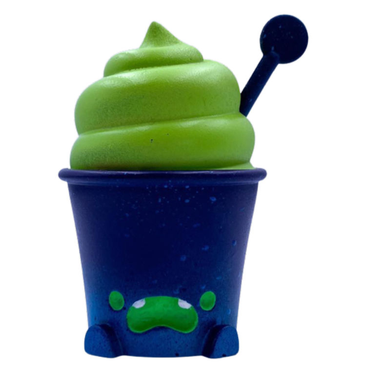 Midnight Purple/Blue & Atomic Lime Cuppies by Jaykblu