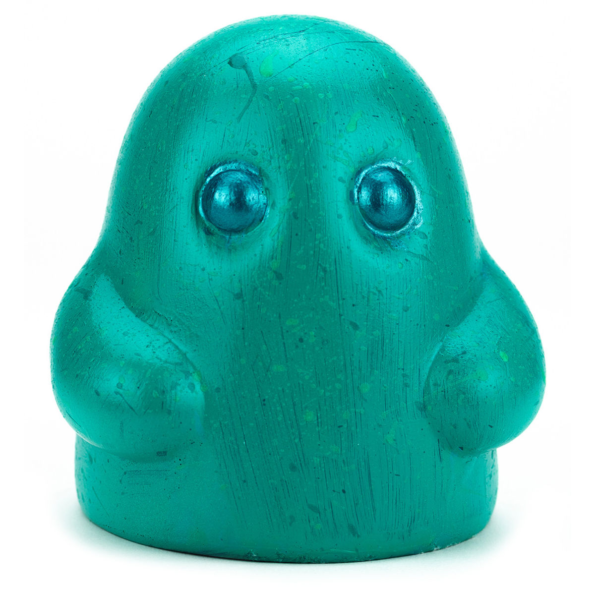 T – Teal Splatter Tiny Ghost