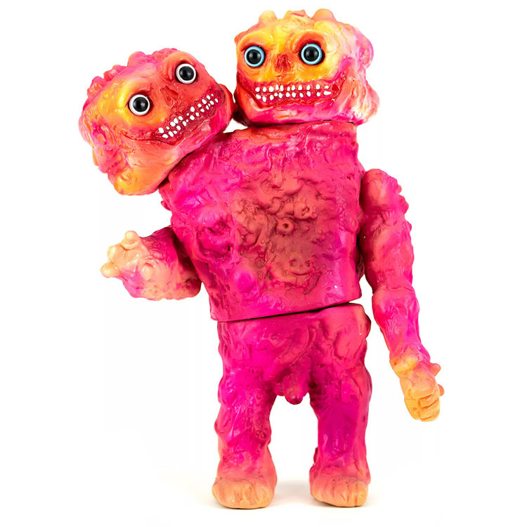 P – PRIMITIVO PINK (Two Head) by Frank Mysterio
