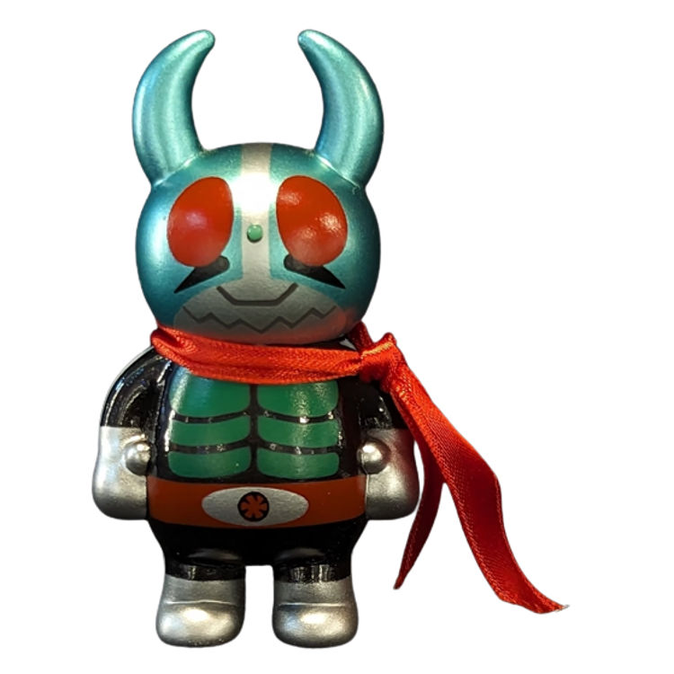 Black Green Kamen Rider Uamou by Uamou (Ayako Takagi)