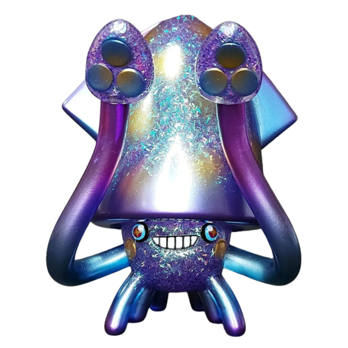 Galaxy Glitter Ball Ball Squid