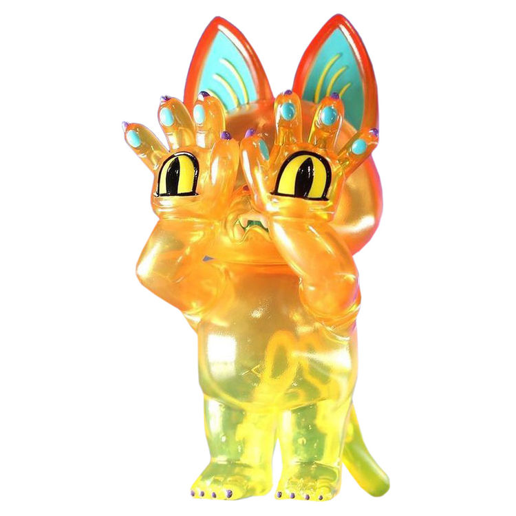 Hell’s Cat ONIGIRI Crystal Orange by Grape Brain
