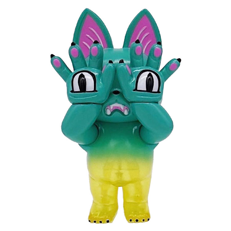Hell's Cat Onigiri Purple Green Yellow (TTF '23) by Grape Brain