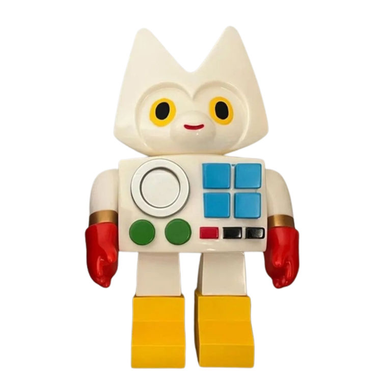 White Vegan Robot by Chompton Stoodios