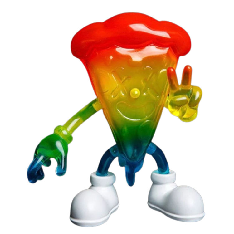 Peace the Pizza Rainbow by Plastic Pizza