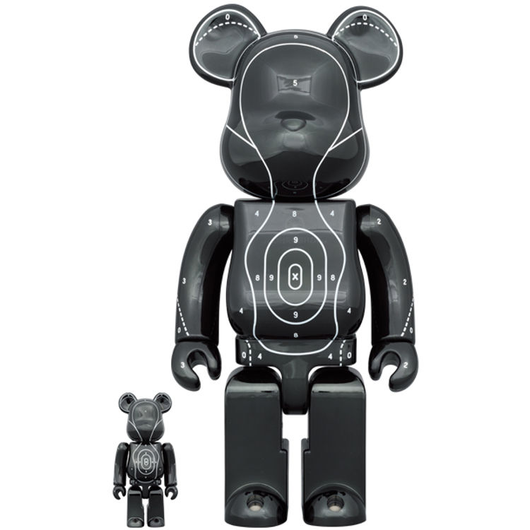 100% + 400% Emotionally Unavailable Bearbrick (Set) by NEIGHBORHOOD