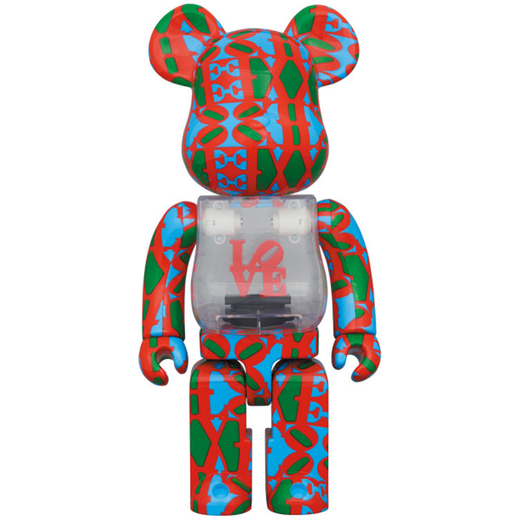 400% LOVE Bearbrick by Robert Indiana