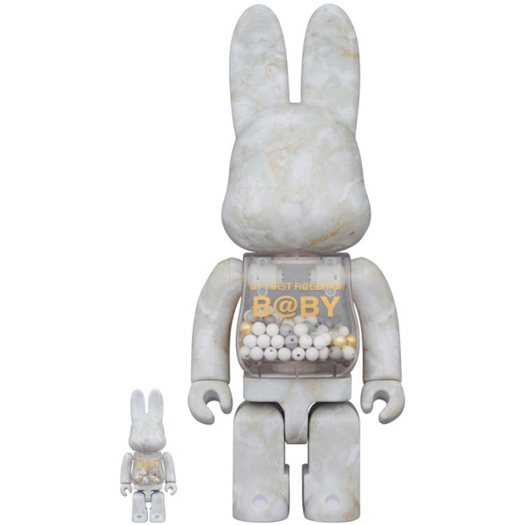 100% + 400% White Marble : My First R@bbrick B@by (Set) by Chiaki Kuriyama