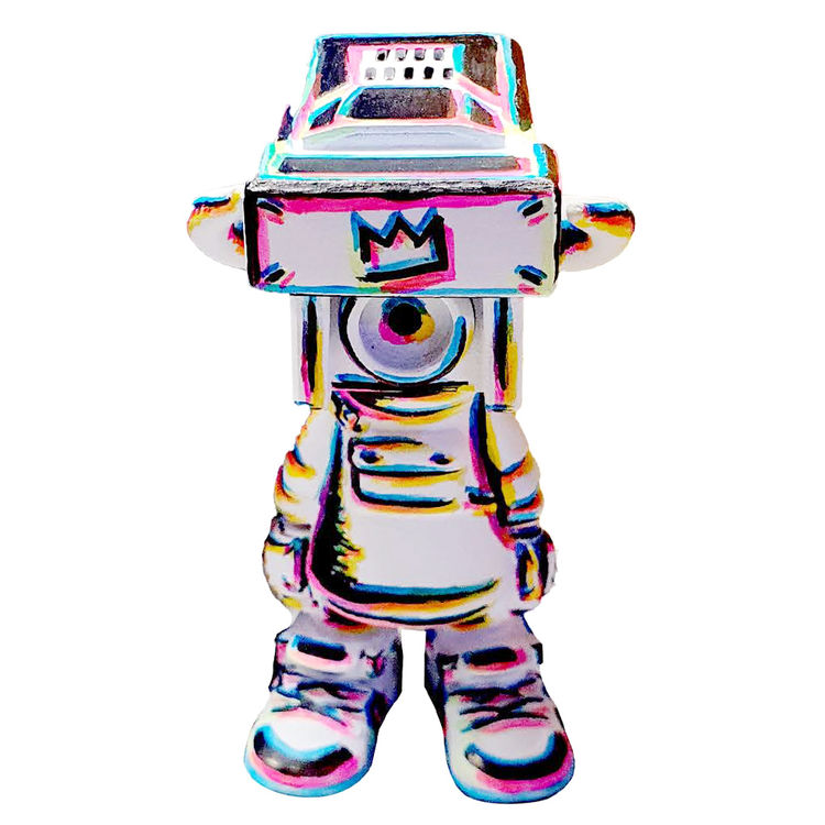 Basquiat Glitch by Arcane Mechanicum