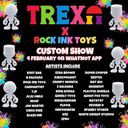 Trexii x Rock Ink Toys Custom Show
