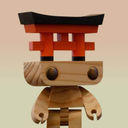 Logman : Wooden Art Toy (Narawut Gogosavee)