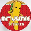 Mr. Junk Sticker