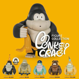 Monkey Crab Figure Collection